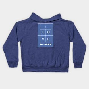 I LOVE US-OPEN Kids Hoodie